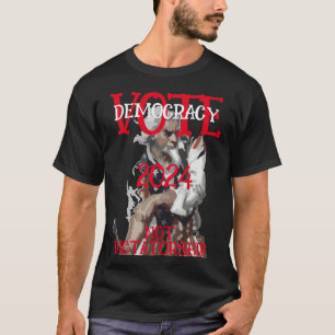 CAMISETA VOTA DEMOCRACIA NO DICTADURA 2024