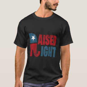Camiseta Vota elefante republicano criado a la derecha Repu