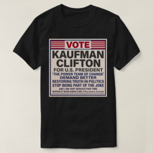 Camiseta VOTA Kaufman/Clifton
