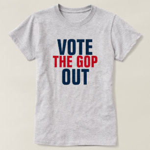 Camiseta Vota la plantilla electoral GOP Out 2020