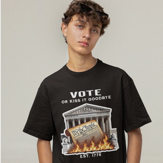 Camiseta ¡Vota o Despidete! (Subido por el creador)