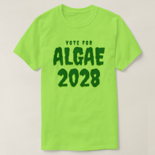 Camiseta Vota por Algas 2028 Verde