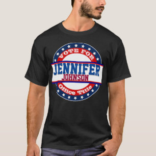 Camiseta Vota por Campaña Política Personalizada