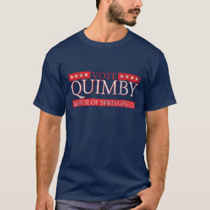 Camiseta Vota por el alcalde Quimby