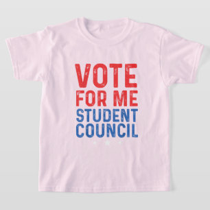 Camiseta Vota por mí Ambiente del Consejo Estudiantil Escue
