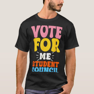 Camiseta Vota Por Mí Consejo Estudiantil Juventud Genial Es