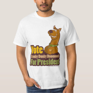 Camiseta Vota por Scooby Dooby al presidente