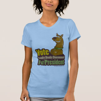 Camiseta Vota por Scooby Dooby al presidente