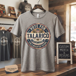 Camiseta Vota por Talarico | Elección Demócrata