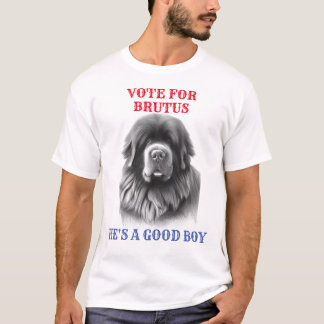 Camiseta Vota por tu perro de Terranova
