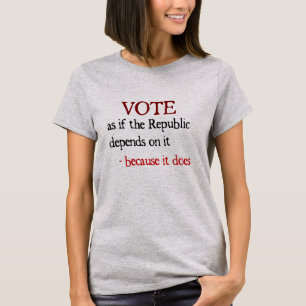 Camiseta Votación
