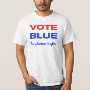 Camiseta Votación azul Votación Estados Unidos Democracia A