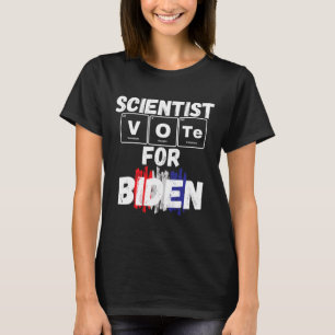 Camiseta Votación Científica Por Biden
