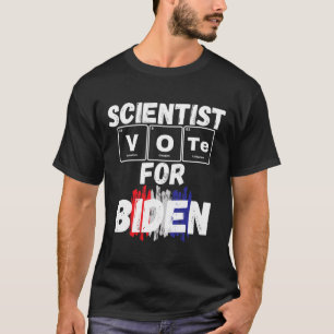 Camiseta Votación Científica Por Biden