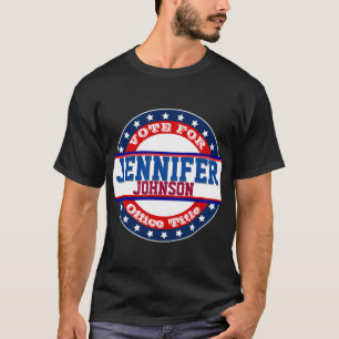 Camiseta Votación de campaña política Personalizado