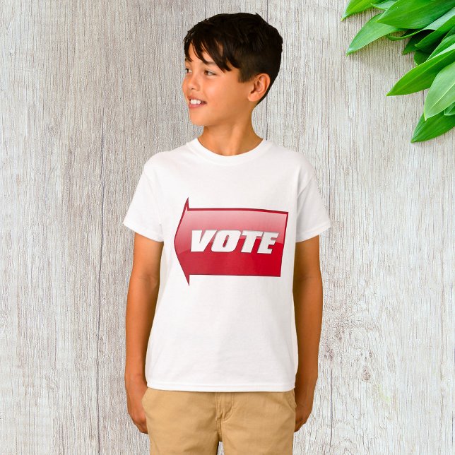 Camiseta Votación de la campaña electoral de Rótulo de flec (Subido por el creador)