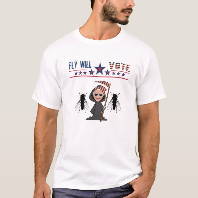 Camiseta Votación en avión Meme 2020 (Anverso)