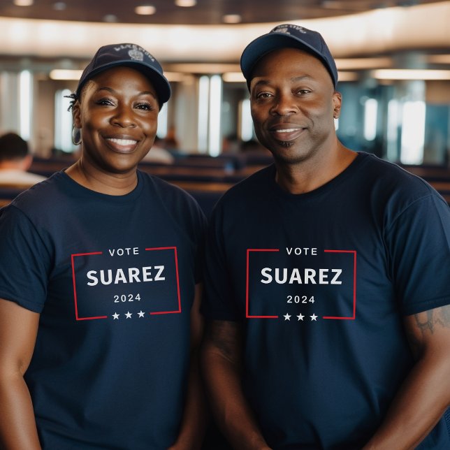 Camiseta Votación moderna Francis Suárez 2024 Estrellas caj (Subido por el creador)