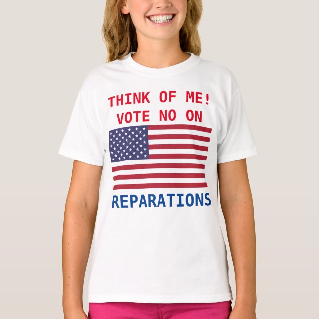 CAMISETA VOTACIÓN NO SOBRE REPARACIONES (Anverso)