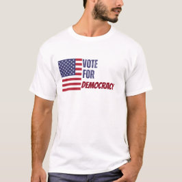 Camiseta Votación personalizable por la Democracia Eleccion