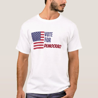 Camiseta Votación personalizable por la Democracia Eleccion