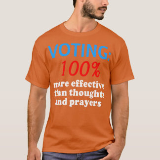 Camiseta Votación por el control de las armas 100 más efect