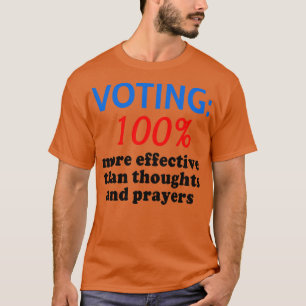 Camiseta Votación por el control de las armas 100 más efect