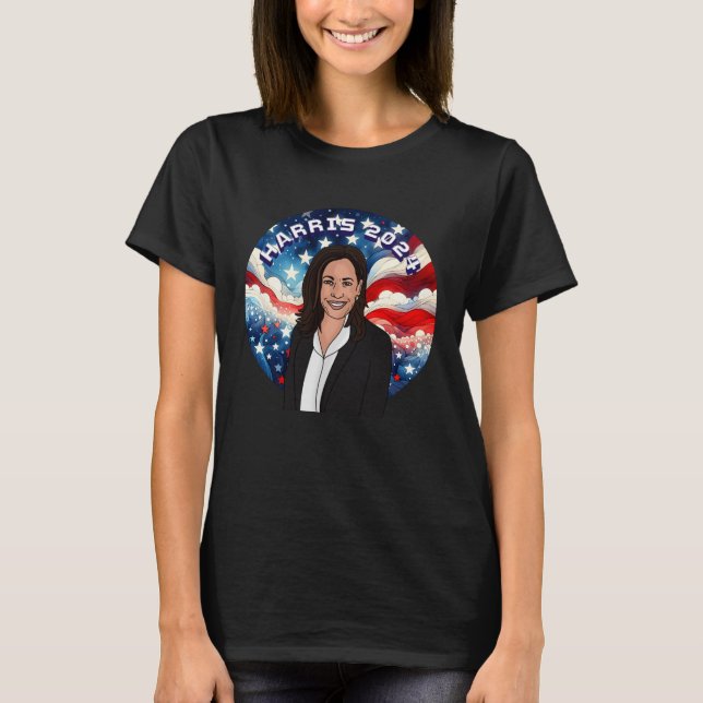 Camiseta Votación por Kamala Harris 2024 (Anverso)