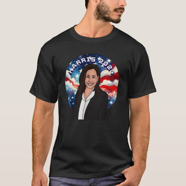Camiseta Votación por Kamala Harris 2024 (Anverso)