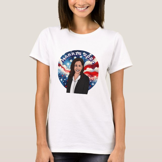 Camiseta Votación por Kamala Harris 2024 (Anverso)