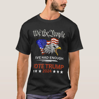 Camiseta Votación republicana Trump 2024 Nosotros, el puebl
