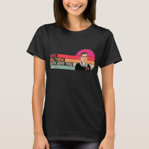 Camiseta Votación Vintage Díganles que Ruth te envió derech