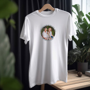 Camiseta Votado Mejor Papá del Año por Foto Redonda