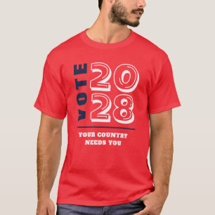 Camiseta Votante de Elección Conservadora Republicana Democ