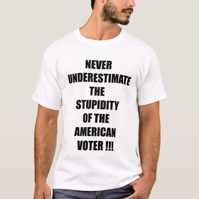 CAMISETA VOTANTES ESTADOUNIDENSES (Anverso)
