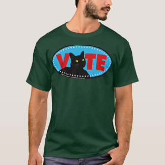Camiseta Votar a Cat Long Sleeve