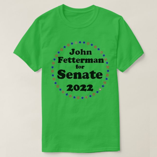 Camiseta Votar a Fetterman PA Senado 0 voto retro John Fett (Diseño del anverso)