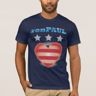Camiseta Votar a Ron Paul para las elecciones presidenciale