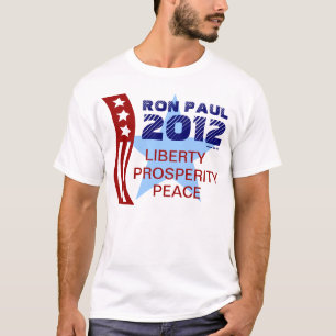 Camiseta Votar a Ron Paul para las elecciones presidenciale