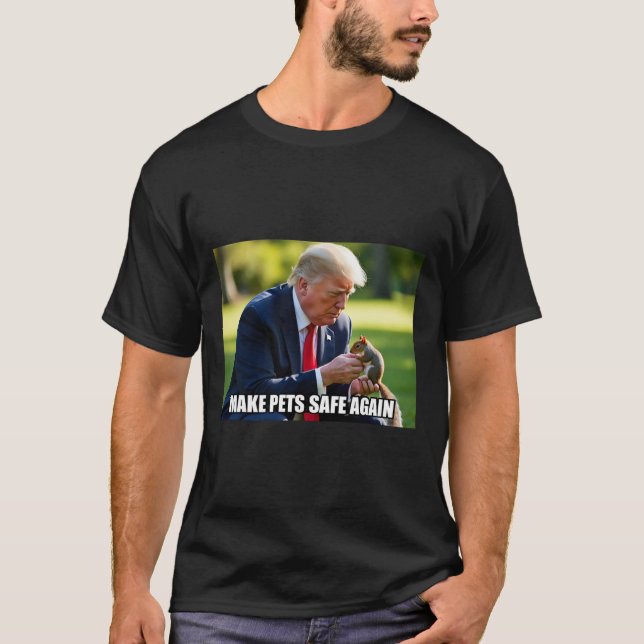 Camiseta Votar a Trump Mega hace que los Mascotas vuelvan a (Anverso)