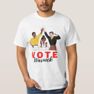 Camiseta Votar a Warnock