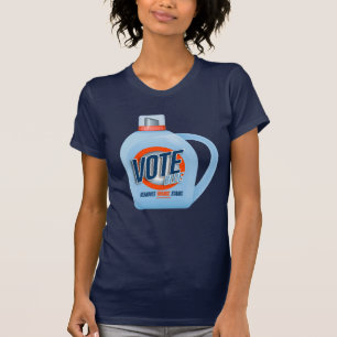 Camiseta VOTAR AZUL: Elimina las manchas de los Naranjas