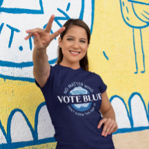 Votar azul sin importar quién |