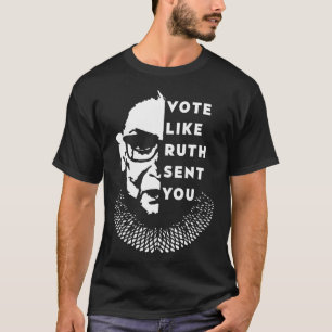 Camiseta Votar como Ruth te envió
