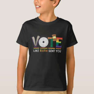 Camiseta Votar Como Ruth Te Envió El Orgullo Gavel Feminist