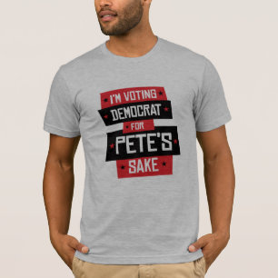 Camiseta Votar demócrata por el amor de Dios
