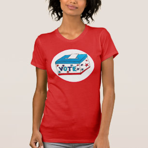 Camiseta Votar el día de las elecciones USA Votar la urna