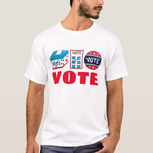 Camiseta Votar el día de las elecciones USA Votar las urnas