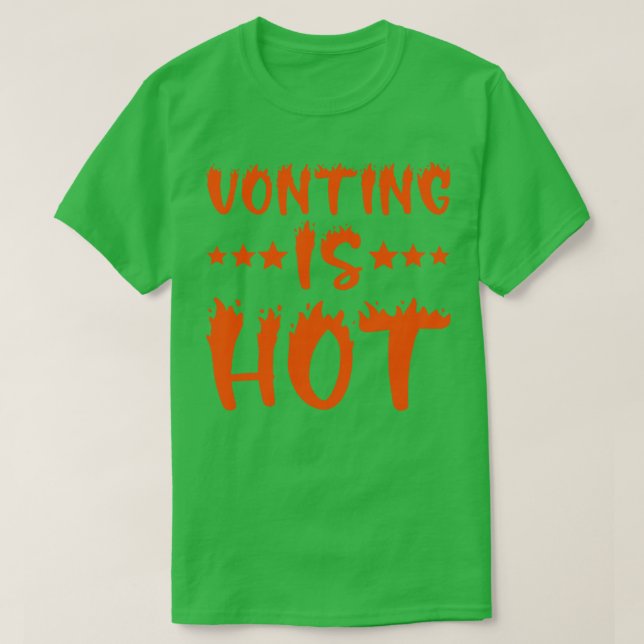 Camiseta Votar es el tema 2 (Diseño del anverso)