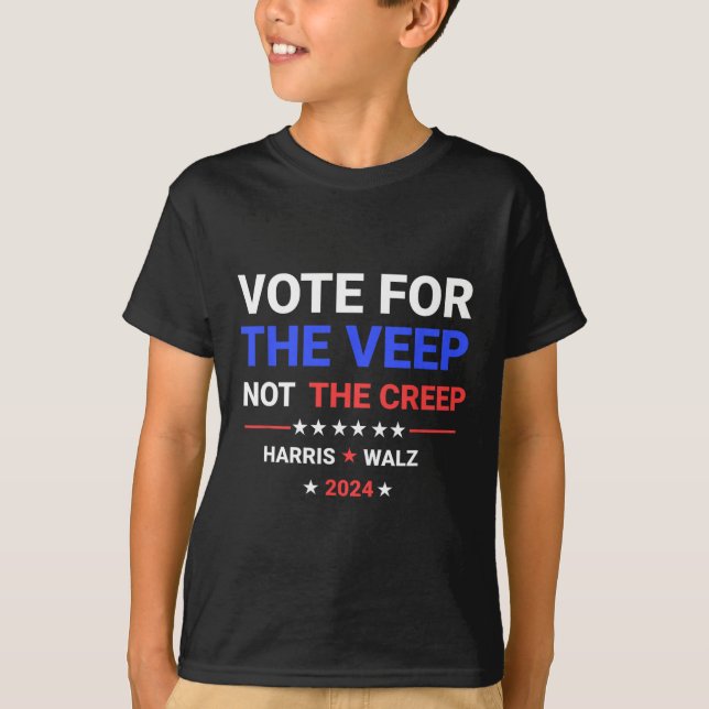 Camiseta Votar Por El Vep No Por El Grito Harris Waltz 2024 (Anverso)